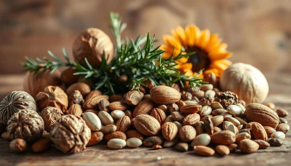 Nuts and seeds for hair growth